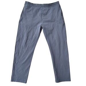 Public Rec Men's Travel Golf Pants Gray Pull On Elastic Waist 40x32